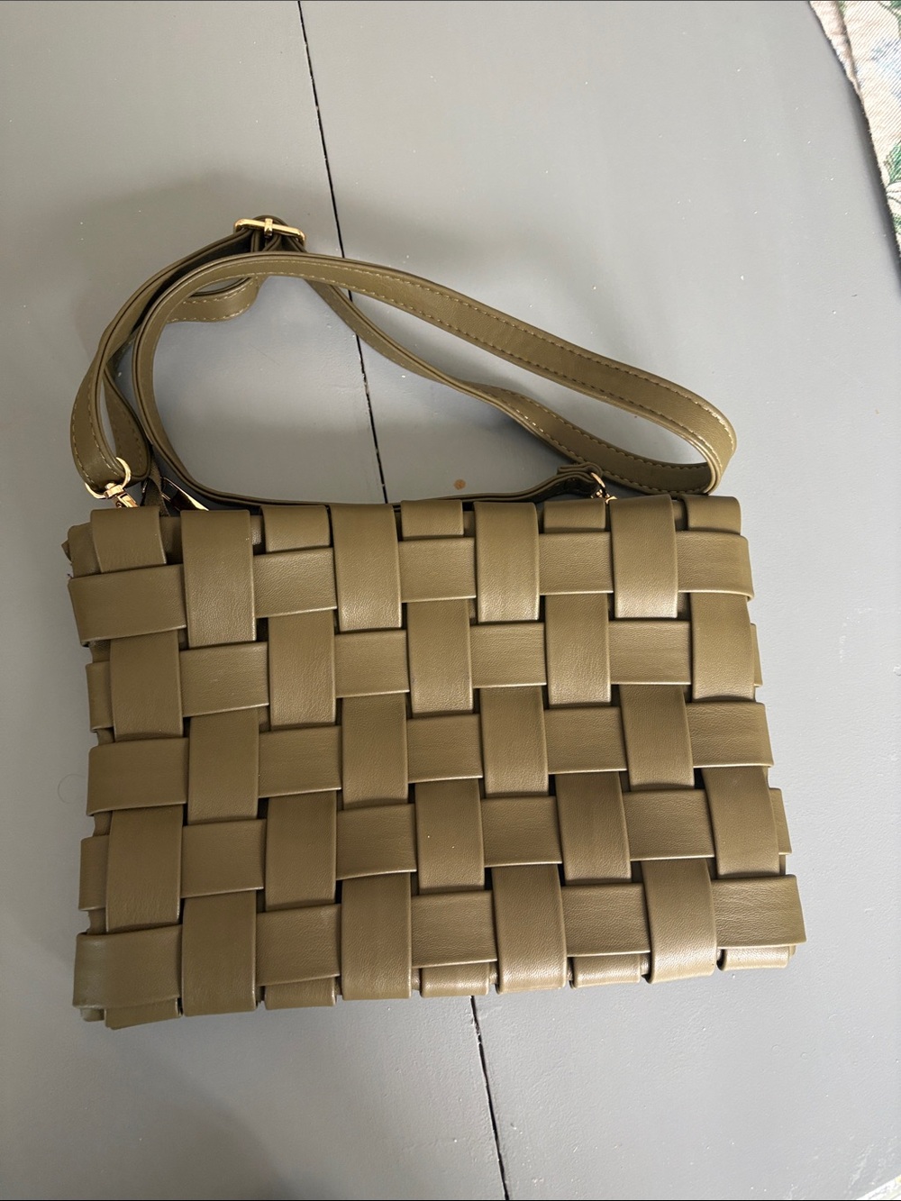 Lindy Anthropologie woven bag